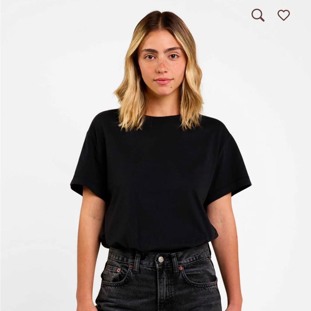 NUUDS Everyday Tshirt Bodysuit Black Large